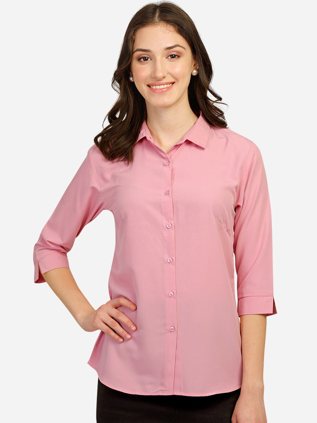 Women pink shirt